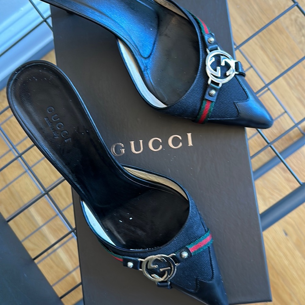 Gucci mules vintage with receipt - Picture 2 of 12